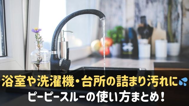 ピーピースルーの使い方