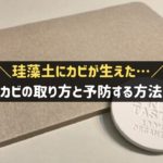 珪藻土のカビの取り方