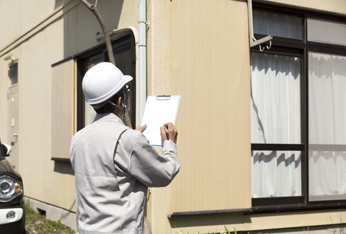 ゴミ屋敷業者による訪問調査