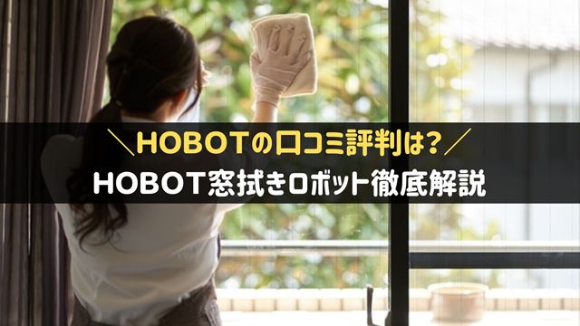 HOBOT窓拭き口コミ